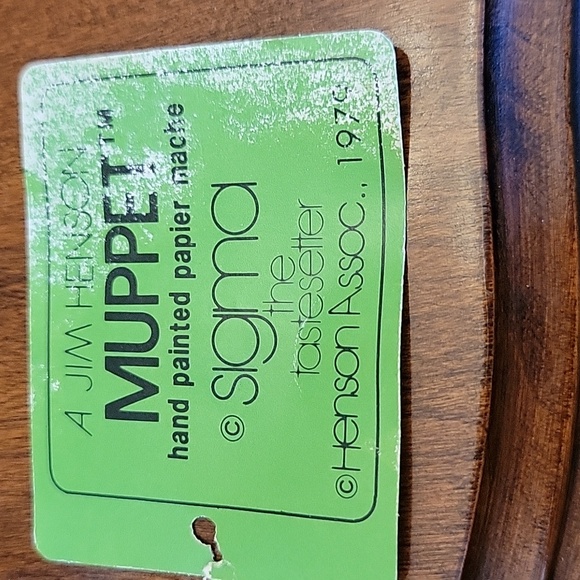 1970's Jim Henson Miss Piggy Ornament - Picture 7 of 7